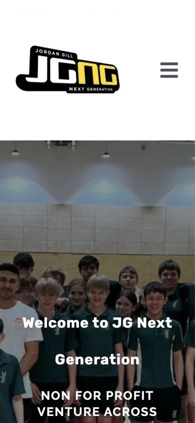 JG Next Generation mobile website